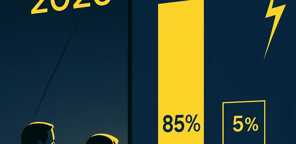 Conferencia RSA 2026 mostrando estadísticas de adopción de agentes IA