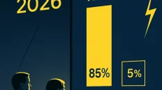 Conferencia RSA 2026 mostrando estadísticas de adopción de agentes IA