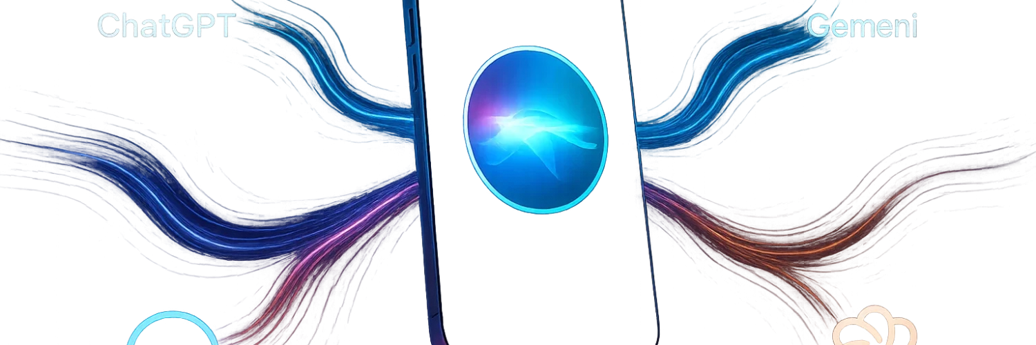 apple siri multiples ia Jorge Razo - Entrenador de emprendedores digitales Apple abrirá Siri a ChatGPT, Gemini y otros asistentes de IA en iOS 27