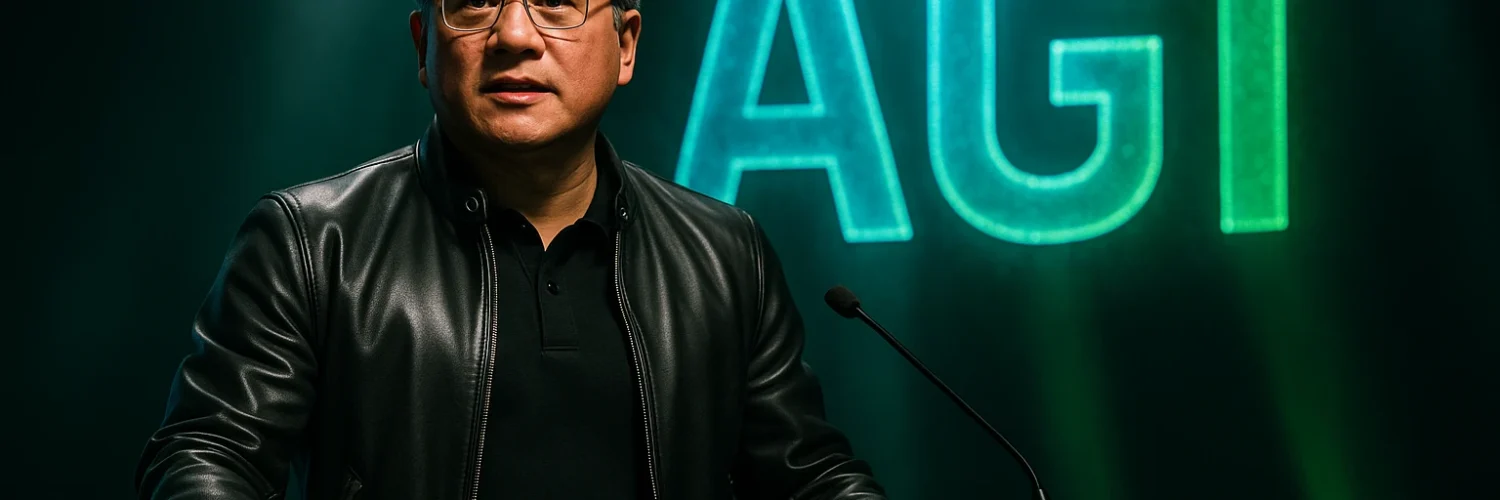 jensen agi jorgerazo Jorge Razo - Entrenador de emprendedores digitales Jensen Huang dice que ya llegamos a AGI — pero nadie sabe qué diablos significa eso