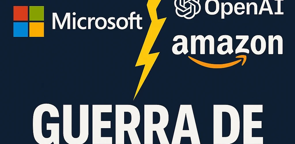Microsoft Alista Demanda Contra OpenAI y Amazon — El Deal de $50 Mil Millones Que Puede Romper Todo 1 microsoft vs openai amazon 1 Jorge Razo - Entrenador de emprendedores digitales Microsoft Alista Demanda Contra OpenAI y Amazon — El Deal de $50 Mil Millones Que Puede Romper Todo