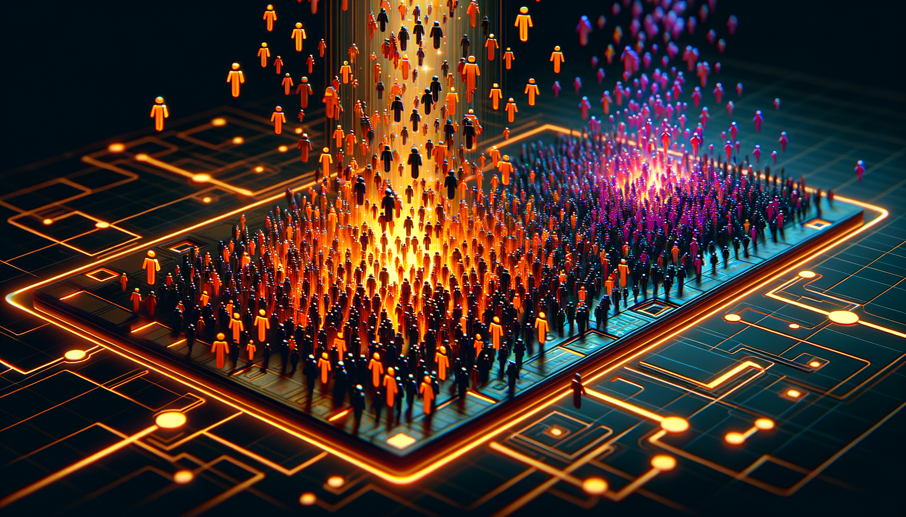 OpenAI Perdió 1.5 Millones de Usuarios y Ahora Está Desesperado: Así Responde con GPT-5.4 2 Visualización del éxodo masivo de usuarios de ChatGPT hacia Claude