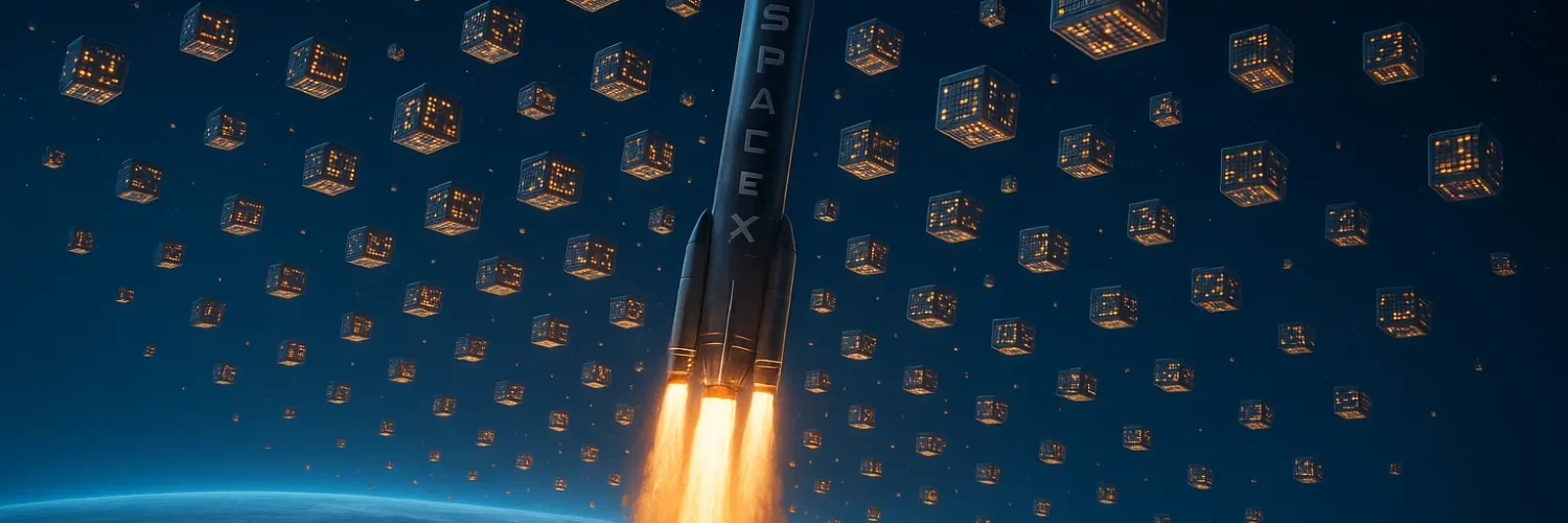 spacex datacenters orbitales ia 2026 Jorge Razo - Entrenador de emprendedores digitales SpaceX Quiere Poner 1 Millón de Data Centers en el Espacio: ¿Genialidad o Locura?