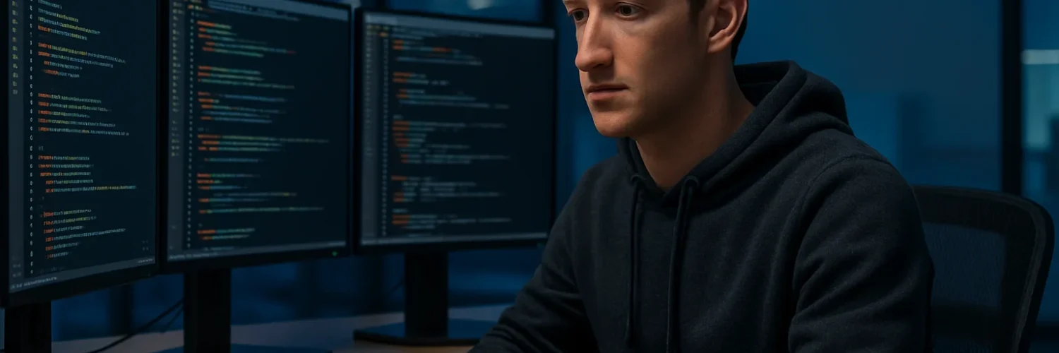 zuckerberg programando codigo 2026 Jorge Razo - Entrenador de emprendedores digitales Mark Zuckerberg volvió a programar después de 20 años — y usa Claude Code
